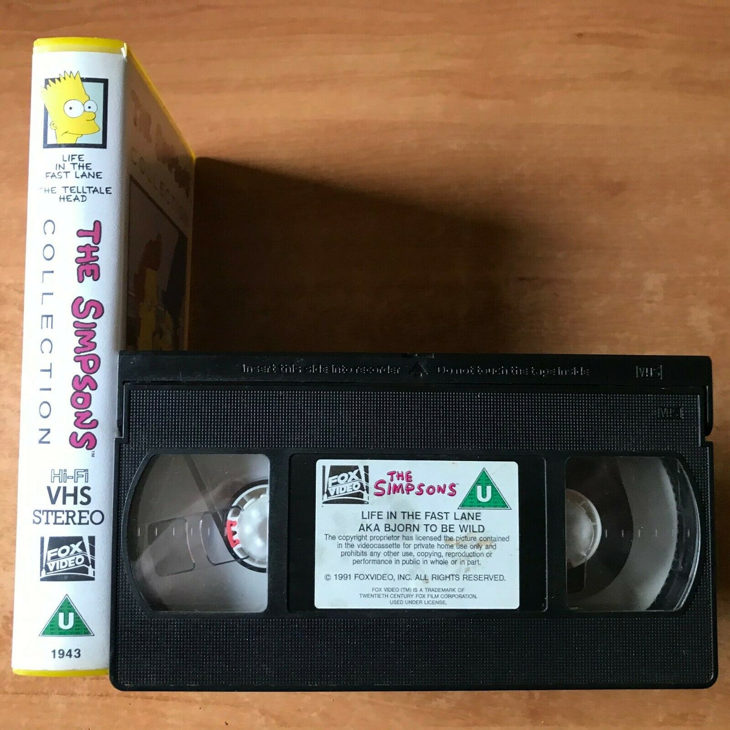 The Simpsons Collection: "Life In The Fast Lane"; [Matt Groening] Animated - VHS-