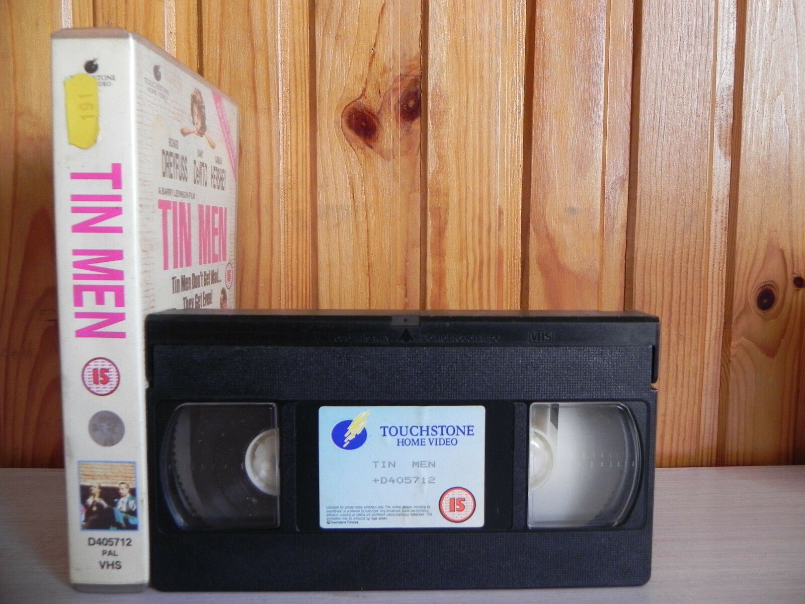 Tin Men - Touchstone - Comedy - Tin Men Don't Get Mad...They Get Even! - Pal VHS-