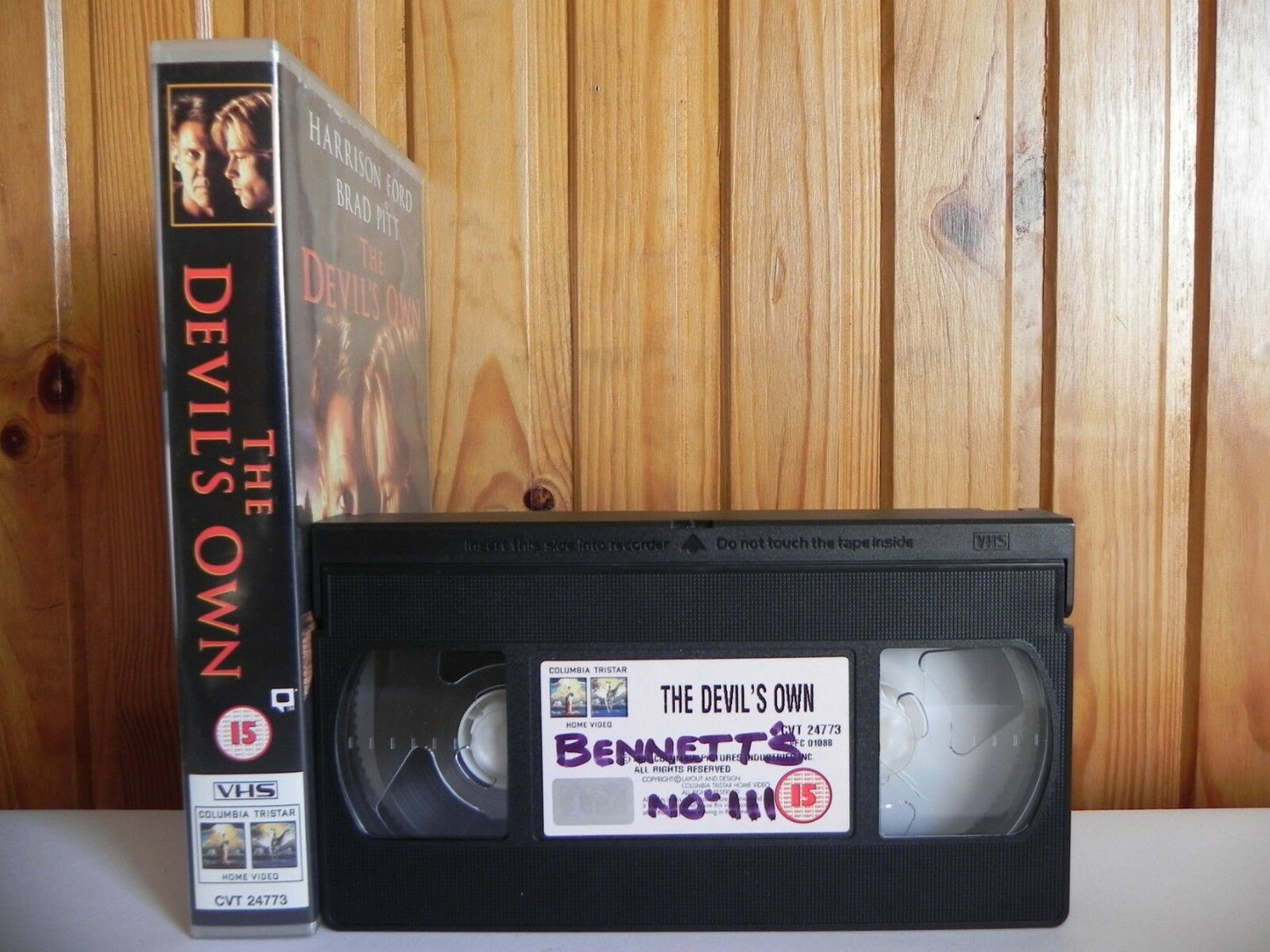 The Devil's Own - Columbia - Drama - Ex-rental - Harrison Ford - Big Box - VHS-