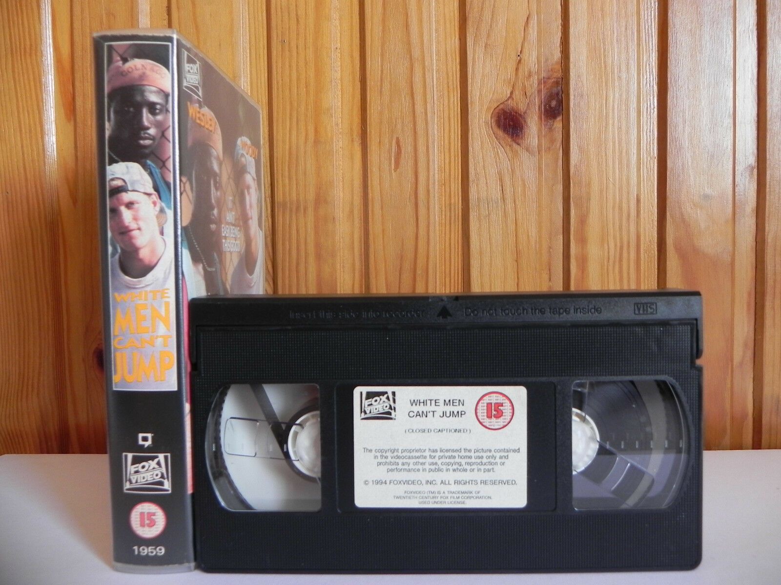 White Men Can't Jump - Masterful Comedy - Harrelson Vs Snipes - Fox - Pal VHS-