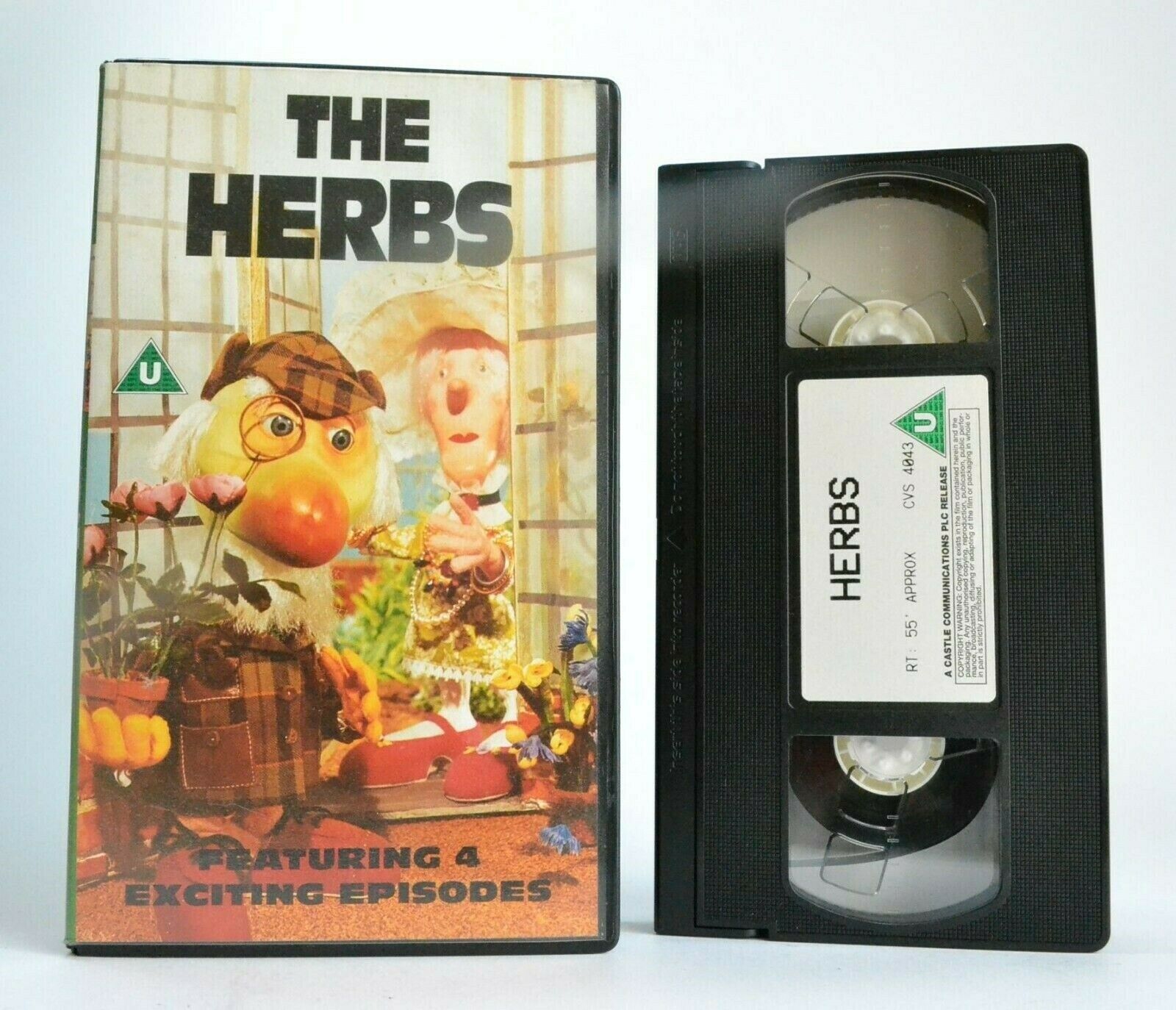 The Herbs: Parsley's Tail And Other Stories - Preschool Animated - Kids - VHS-