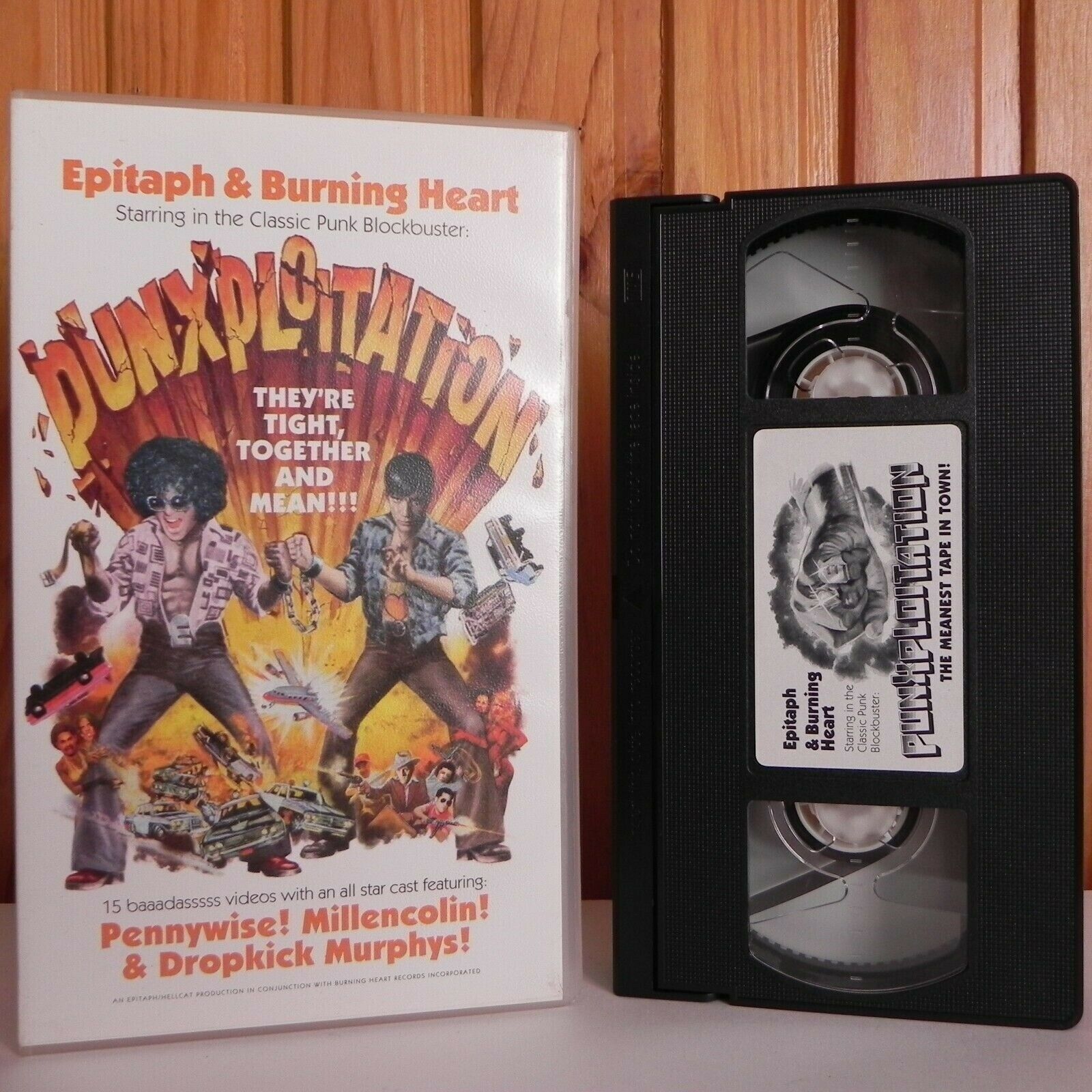 Punxploitation - Classic Punk Blockbuster - 15 Badass Videos - Music - Pal VHS-