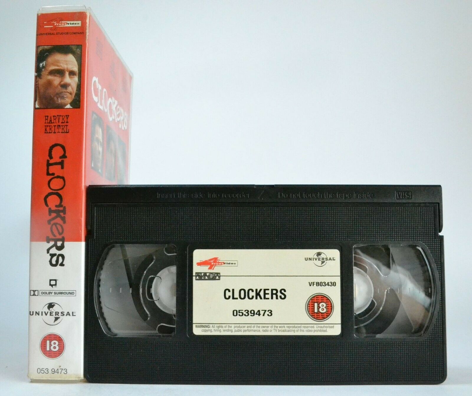 Clockers: A Spike Lee Joint - Crime Drama - Harvey Keitel/John Turturro - VHS-