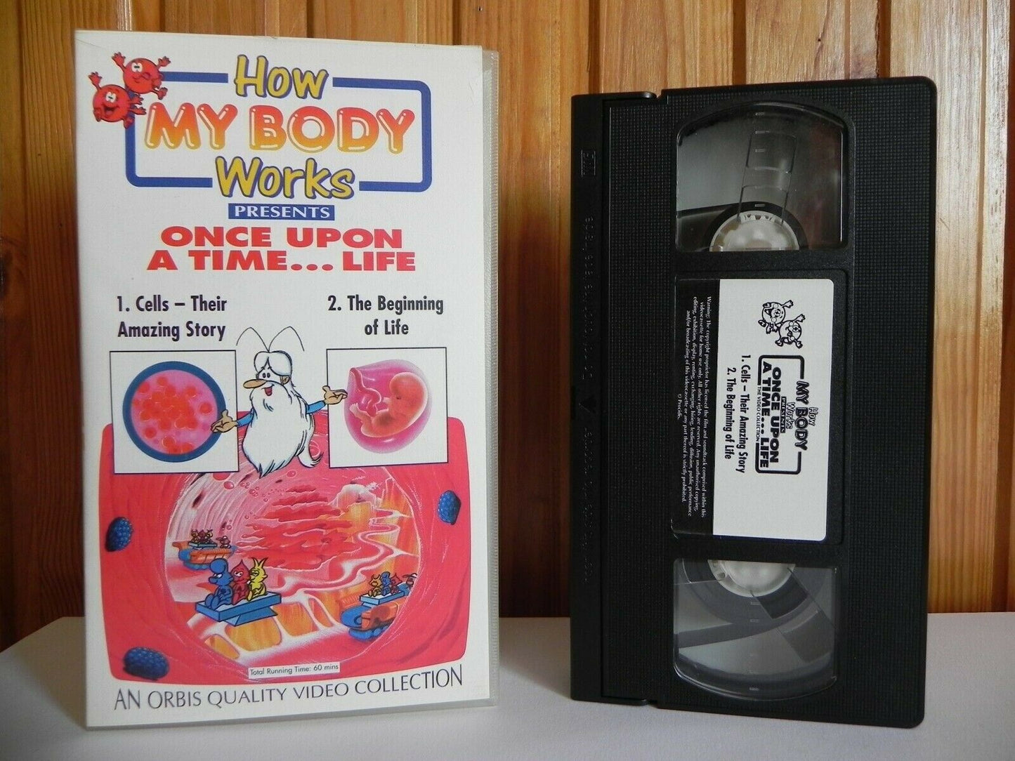 How My Body Works: Once Upon A Time...Life - Vol.1 - The Beginning Of Life - VHS-