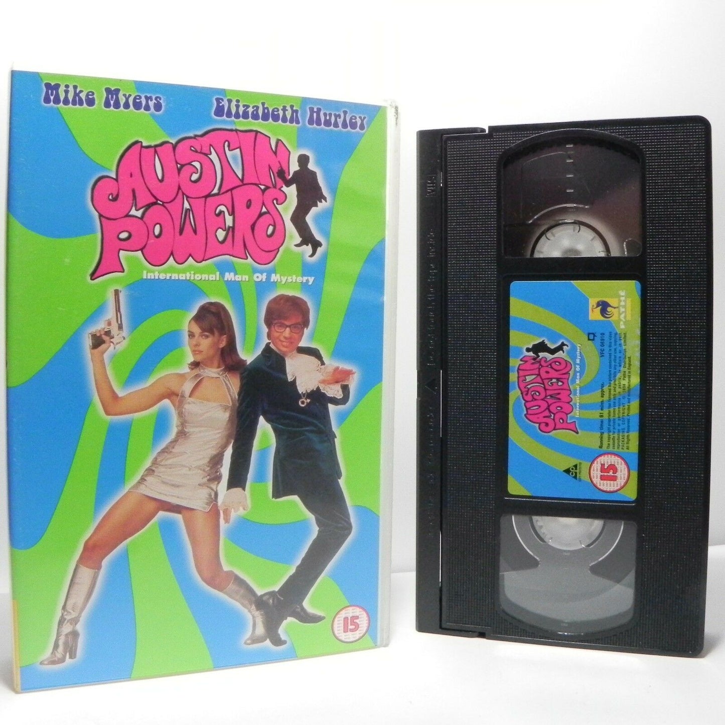 Austin Powers: Classic Comedy - (1999) Pathe - Mike Myers/Elizabeth Hurley - VHS-