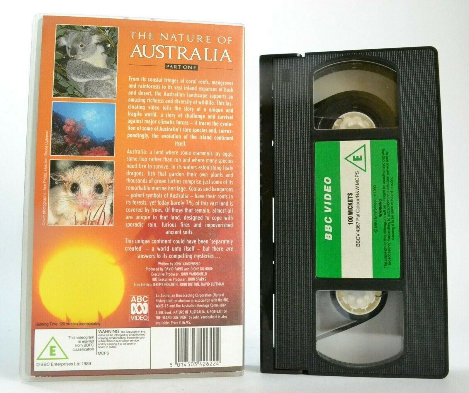 The Nature Of Australia (Part 1) -<BBC Video>- John Vandenbeld - Koalas - VHS-