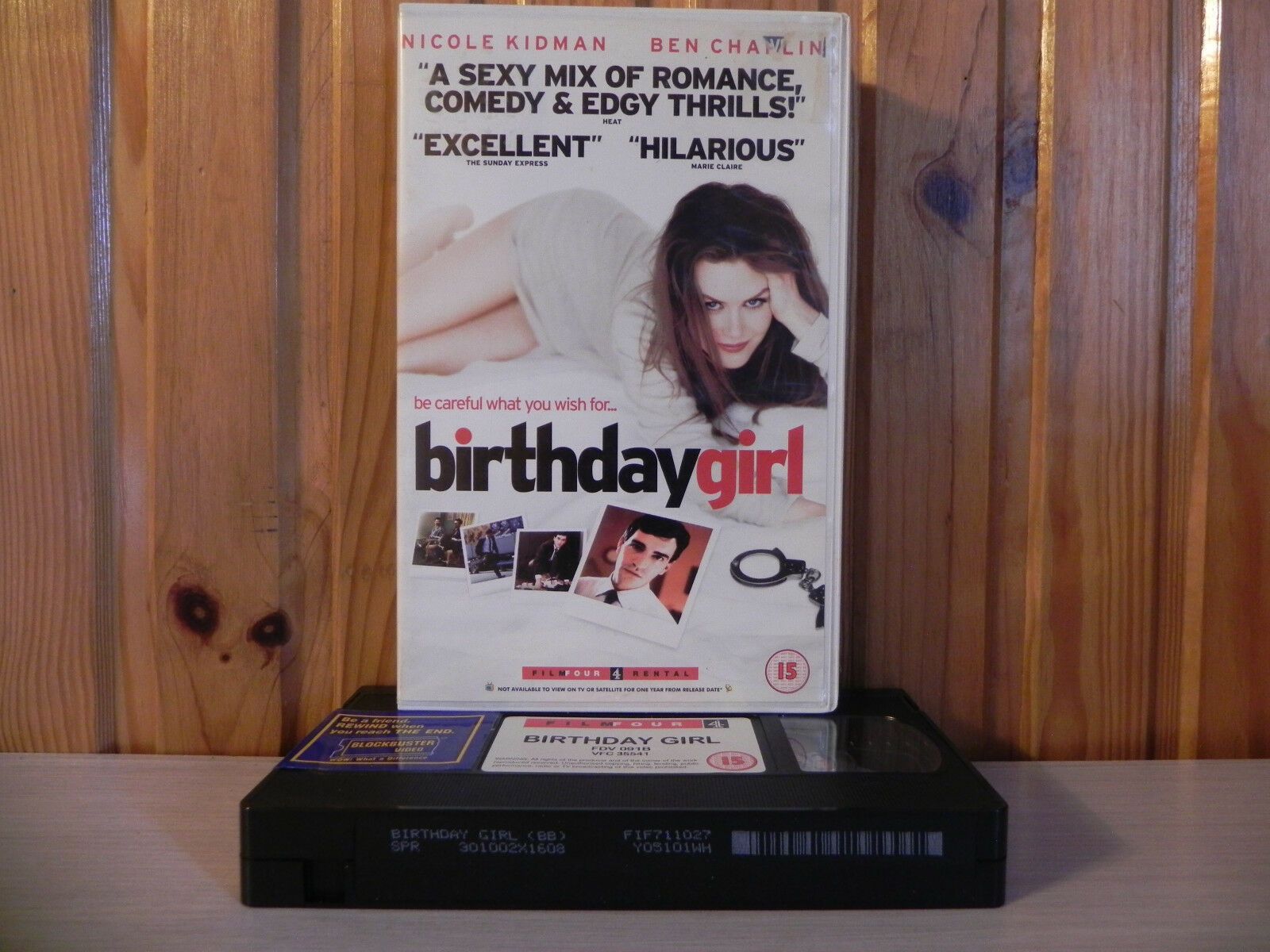 BIRTHDAY GIRL - Nicole Kidman - Big Box - Teenage Comedy - Ex-Rental - VHS-