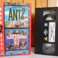 Antz/Small Soldiers - Universal - Back 2 Back - Animated - Children's - Pal VHS-