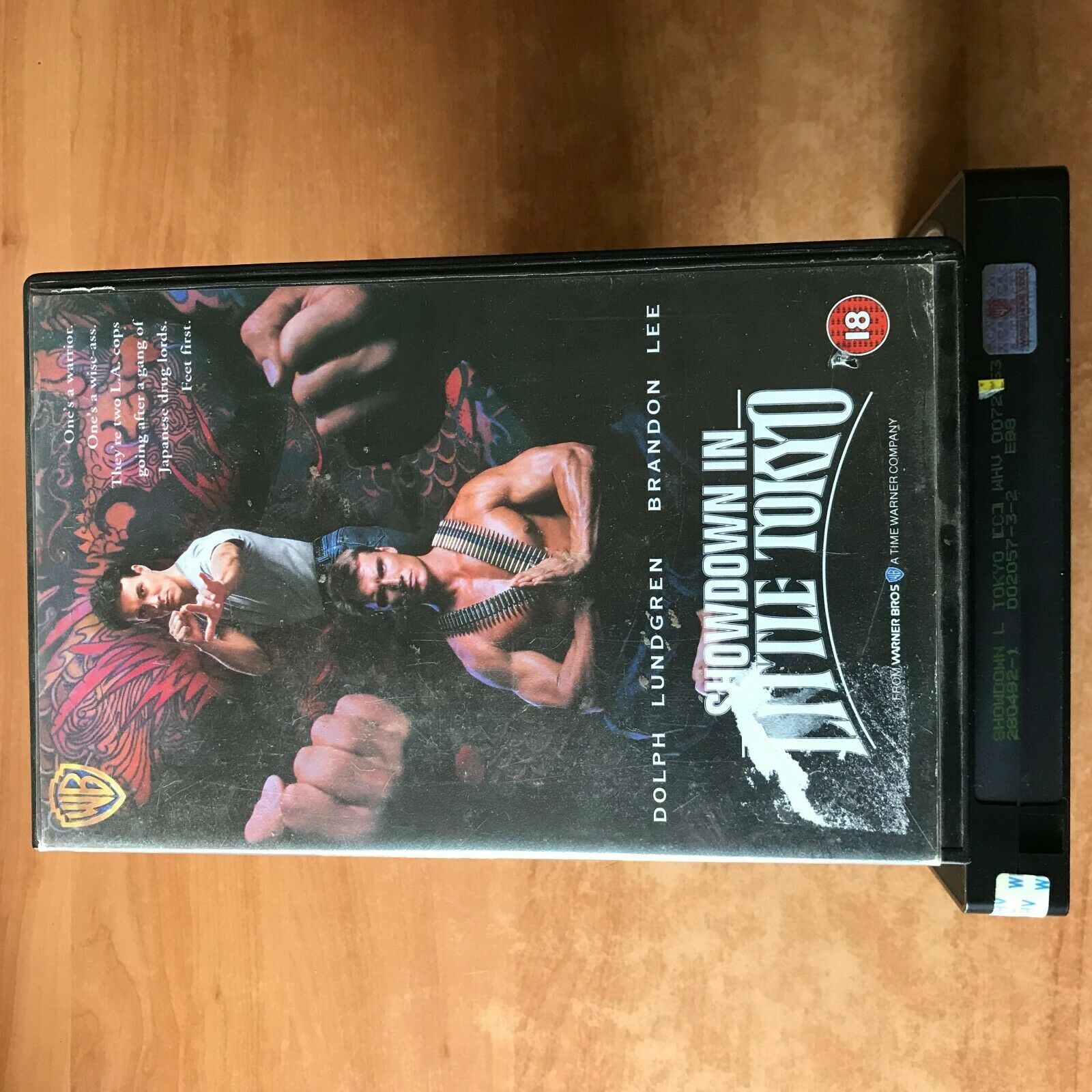 Showdown In Little Tokyo - Brandon Lee - Dolph Lundgren - Kung-Fu - Big Box VHS-