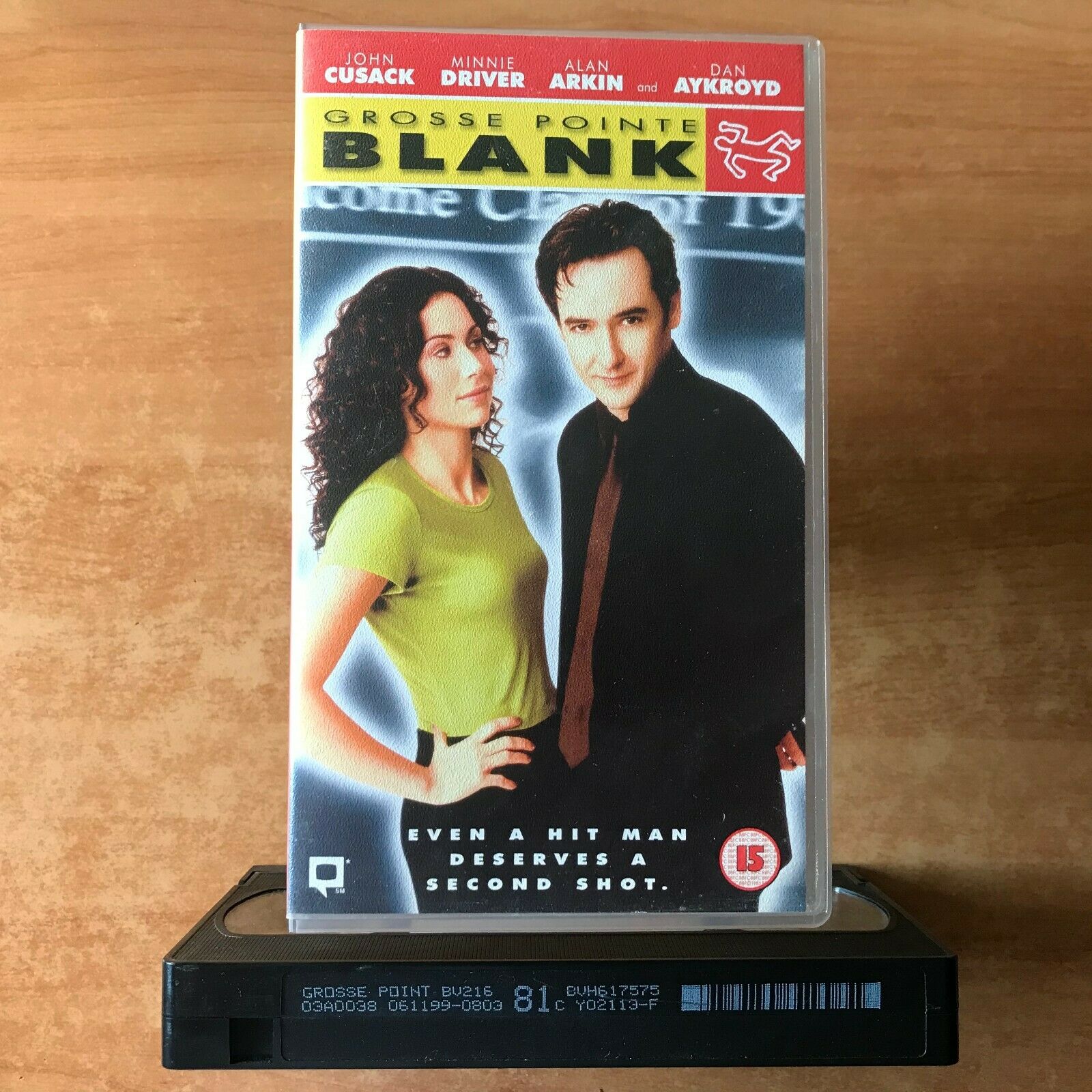 Grosse Pointe Blank (1997): Hitman Comedy - John Cusack / Minnie Driver - VHS-