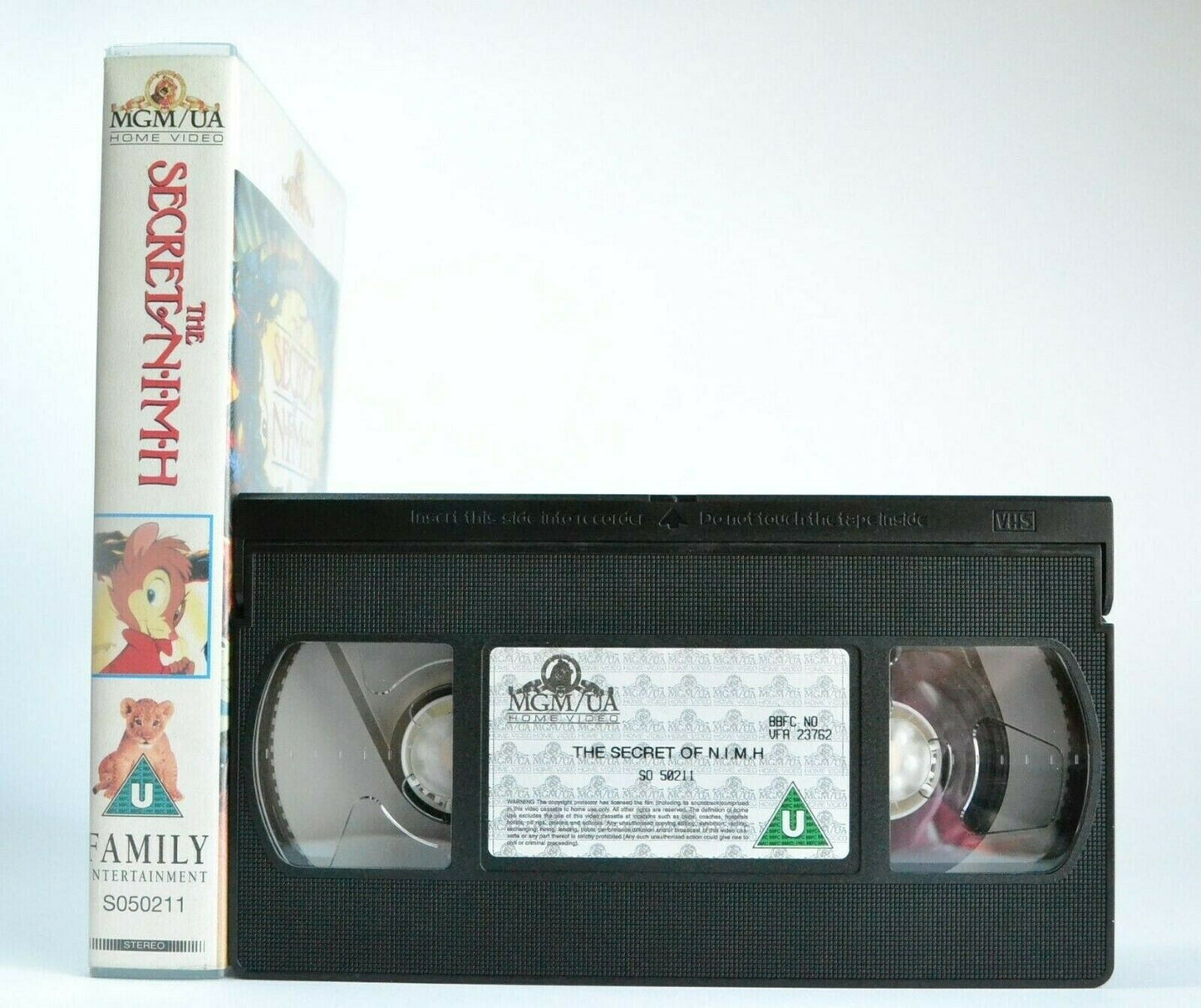 The Secret Of NIMH (1982): Dark Fantasy Animated Adventure - Children's - VHS-
