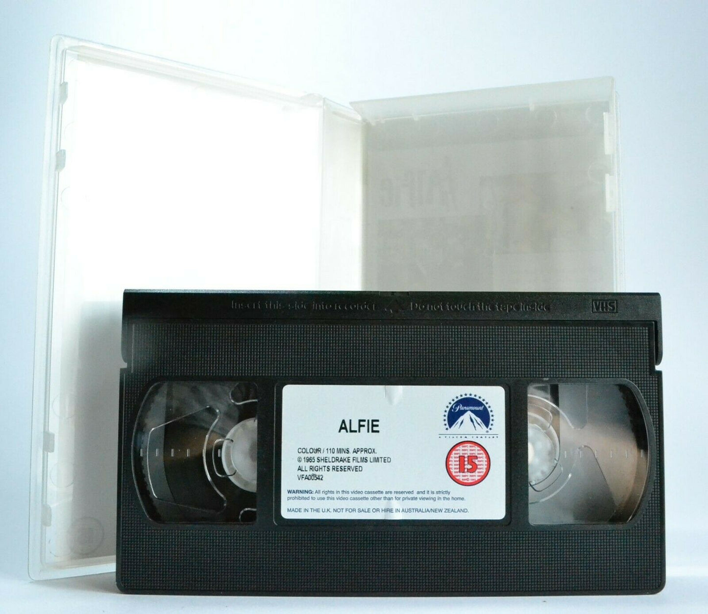 Alfie (1965): Digitally Remastered - Comedy - Michael Caine/Julia Foster - VHS-