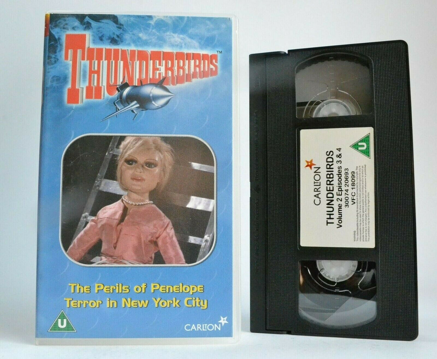 Thunderbirds: The Perils Of Penelope (Carlton) - Action Adventures - Kids - VHS-