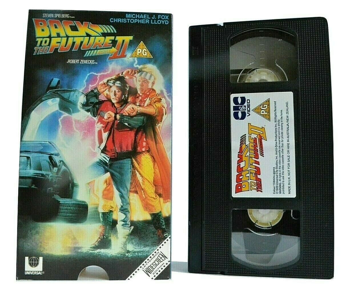 Back To The Future 2 (1989); [Widescreen] Carton Box - Christopher Lloyd - VHS-