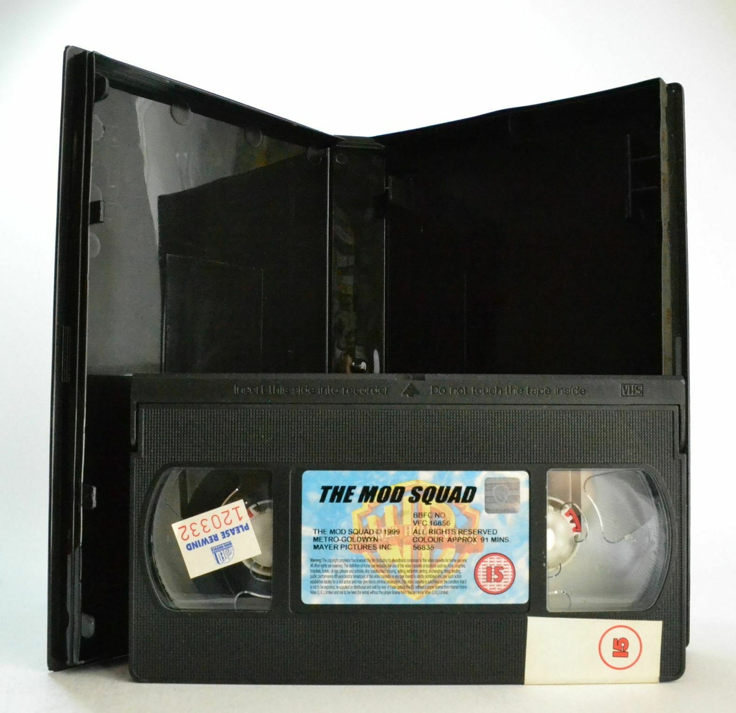 The Mod Squad: Thriller (1999) - Large Box - Three Problem Teens - C.Danes - VHS-