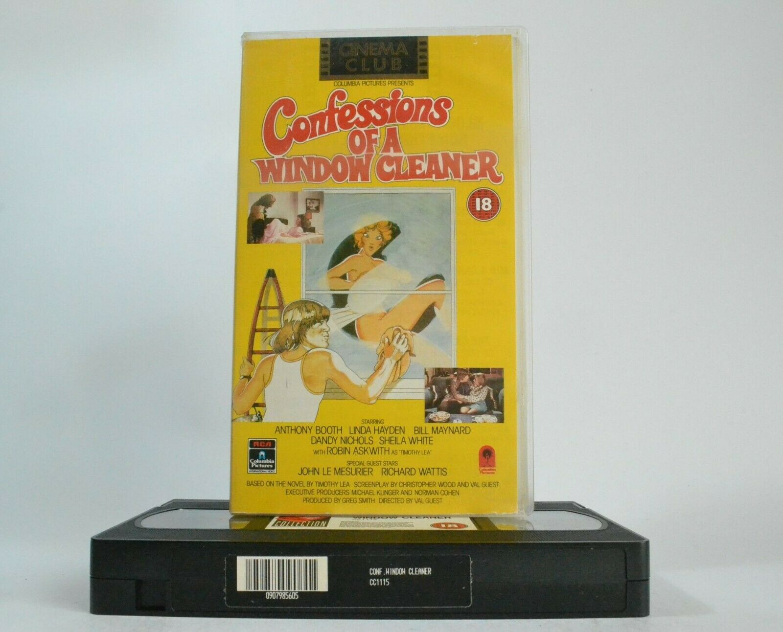 Confessions Of A Window Cleaner (1974): Adult Comedy - Anthony Booth - VHS-