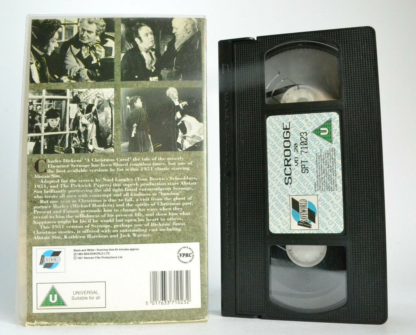 Scrooge [WH Smith Exclusive Video]: Christmas Tale [Charles Dickens] - Pal VHS-