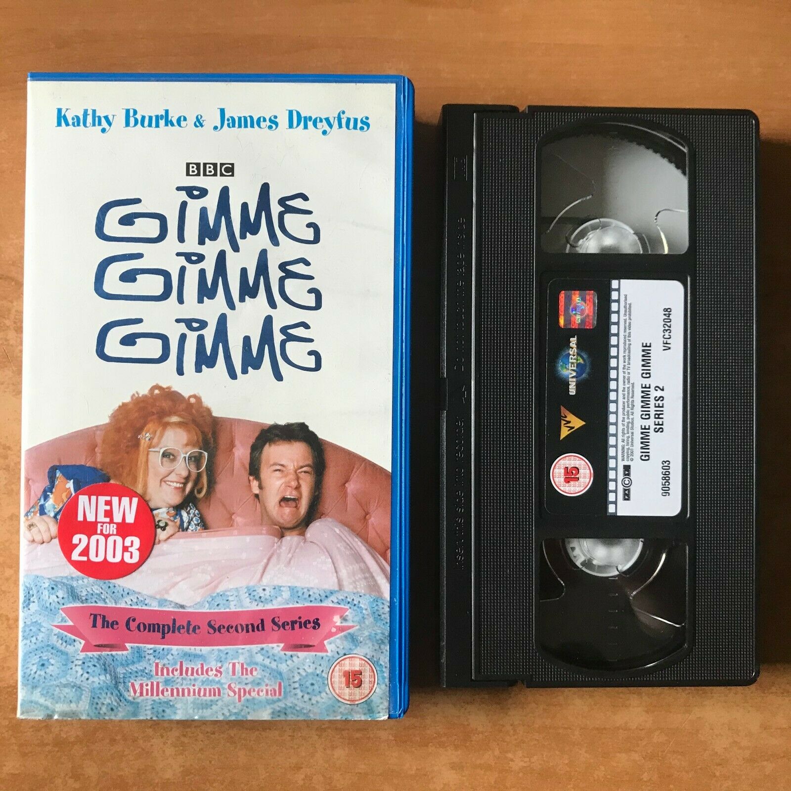 Gimme Gimme Gimme [Complete 2nd Series] The Millenium Special - Comedy - Pal VHS-
