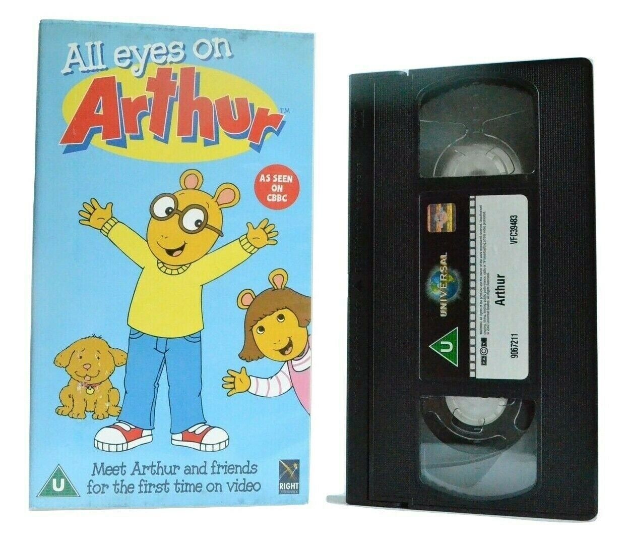 All Eyes On Arthur: Arthur's Eyes And Other Stories - Animated - Kids - Pal VHS-