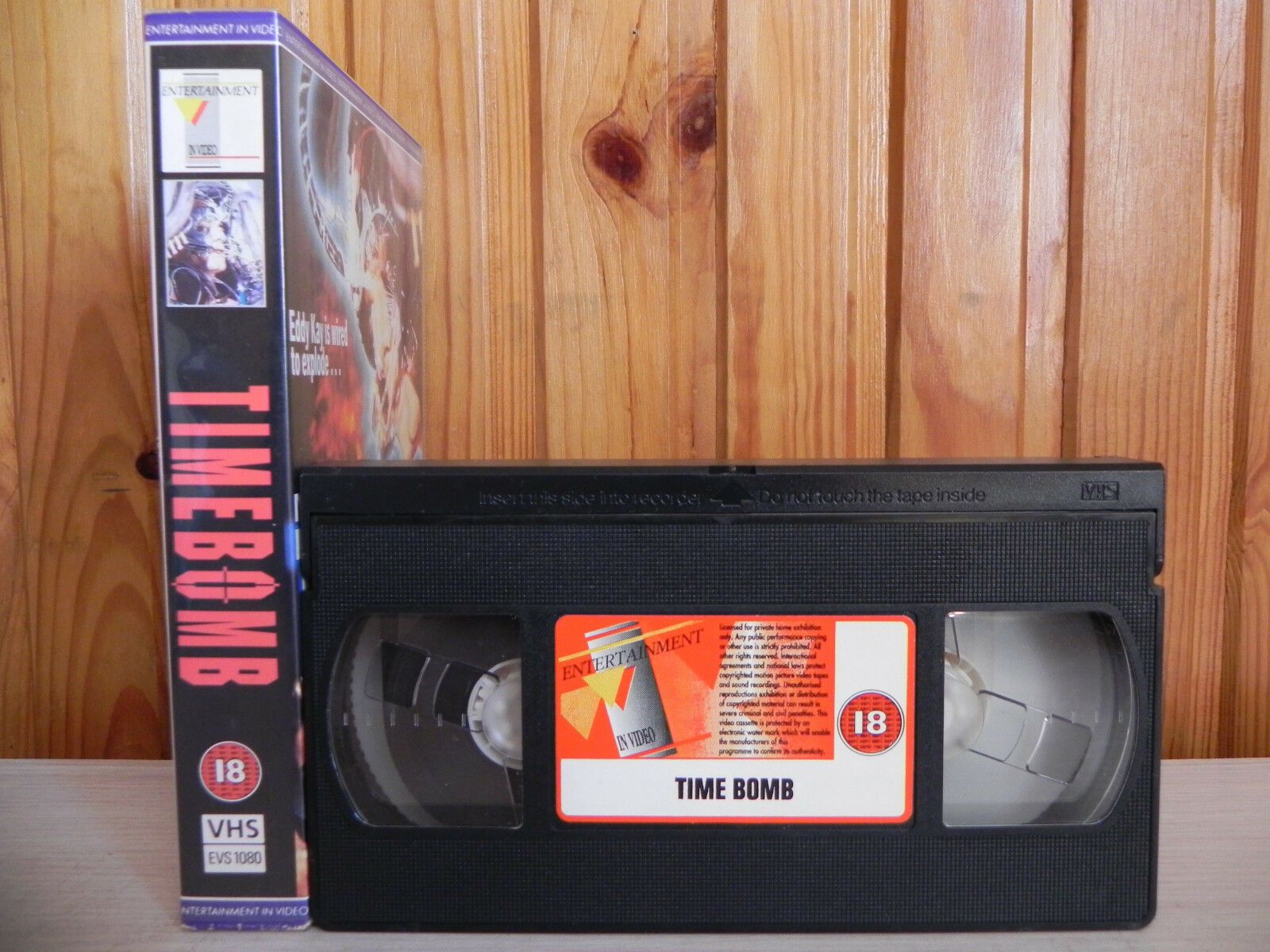 Timebomb - Patsy Kensit - 1991 - Action Drama - Sci-Fi - Vintage Video - Pal VHS-