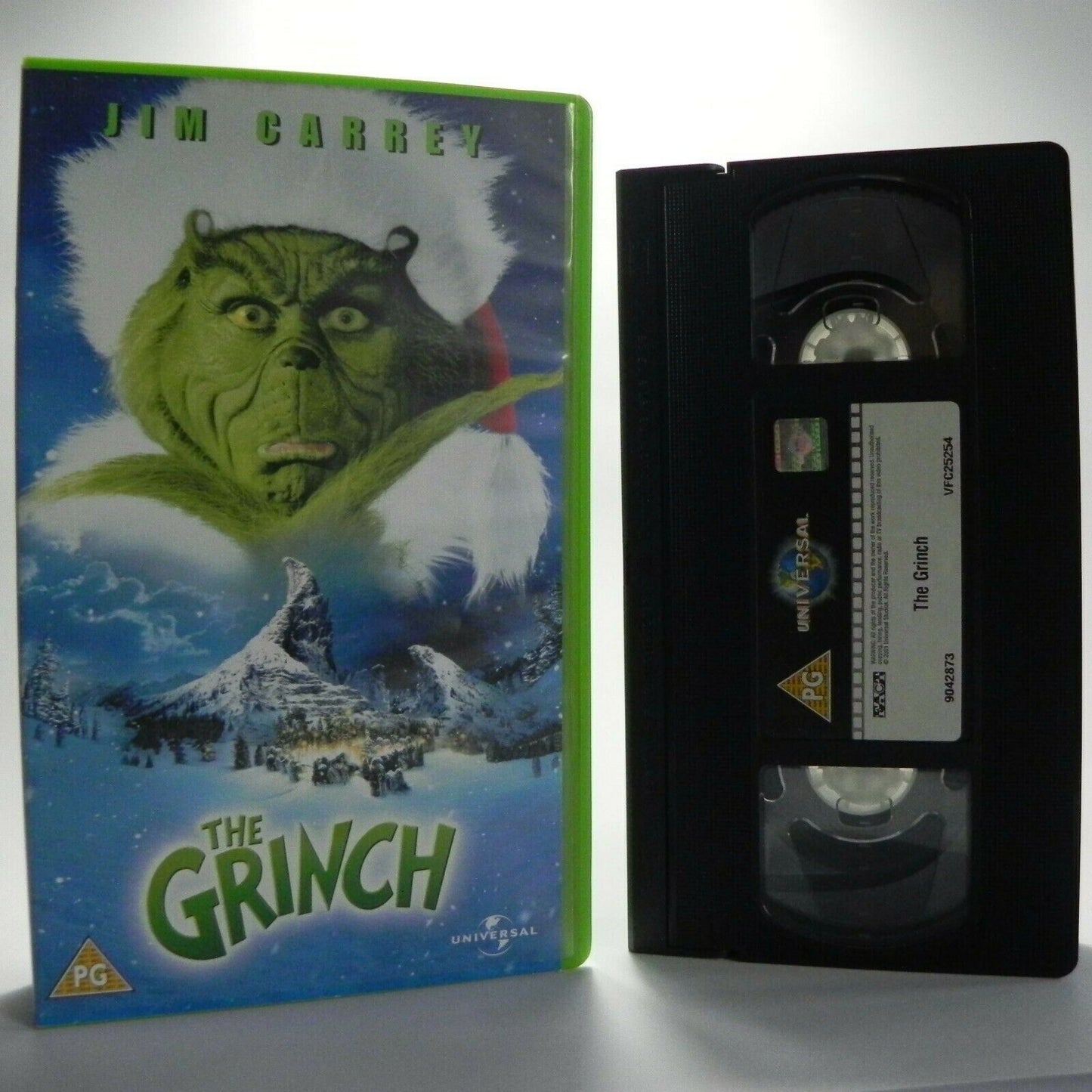 The Grinch: Universal (2001) - Christmas Family Movie - Jim Carrey - Pal VHS-