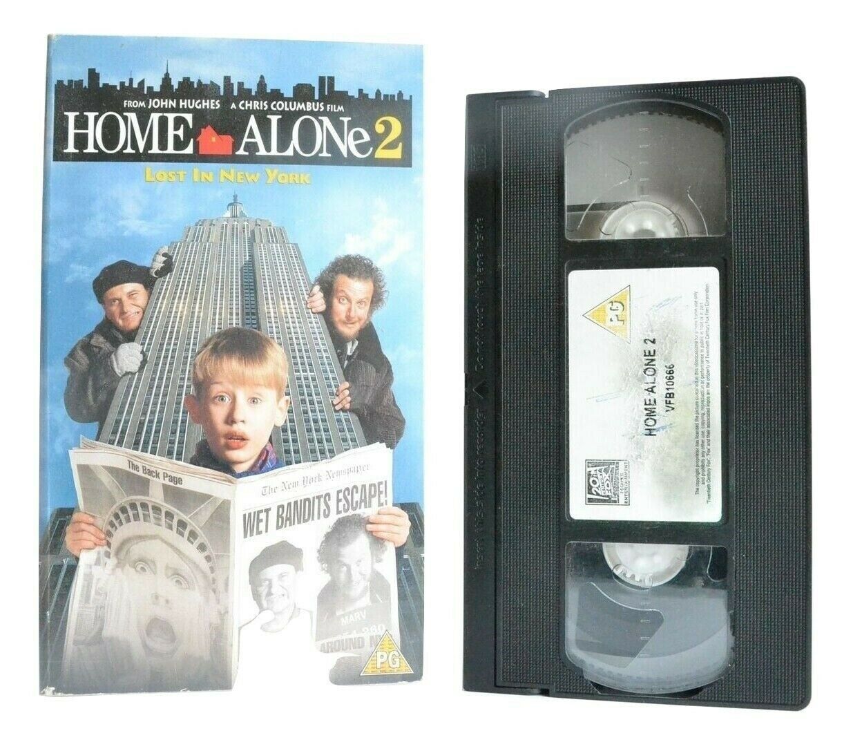 Home Alone 2: Lost In New York (1992): Christmas Comedy - Joe Pesci - Kids - VHS-