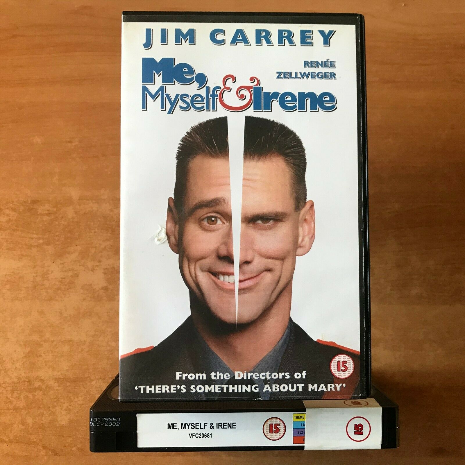 Me, Myself & Irene: Comedy [Big Box] Rental - Jim Carrey / Renée Zellweger - VHS-