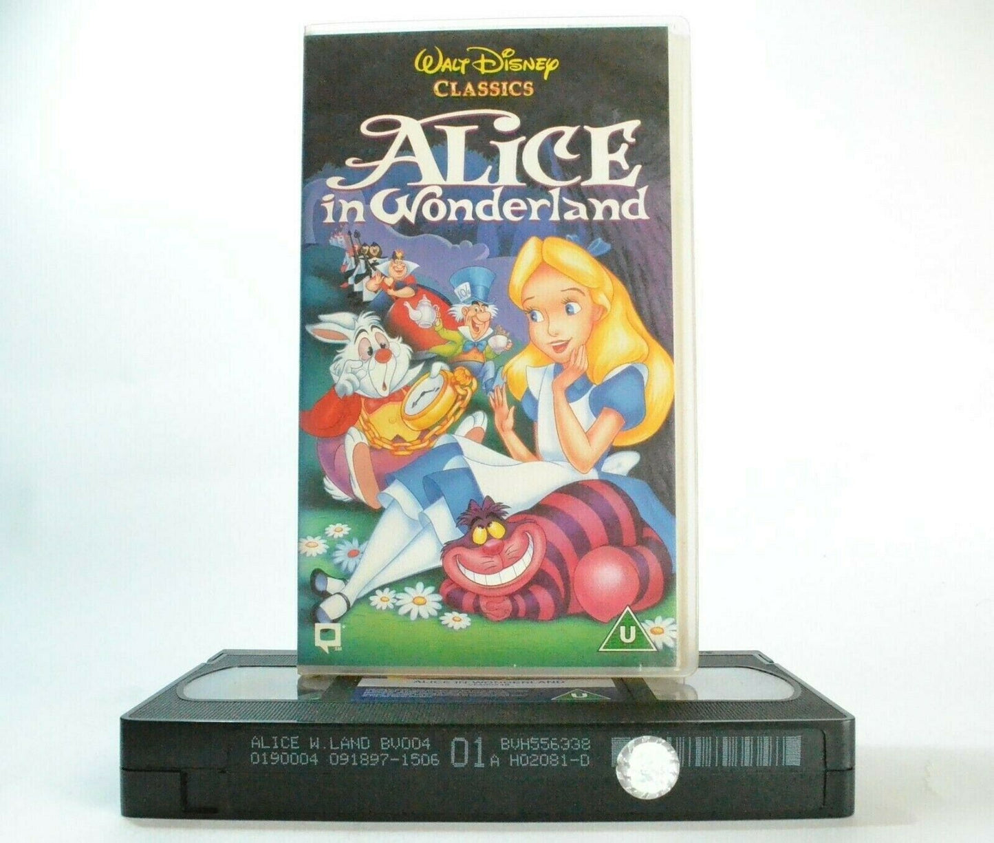 Alice In Wonderland: Disney's 13th Animated Classic (1951) - Children's - VHS-