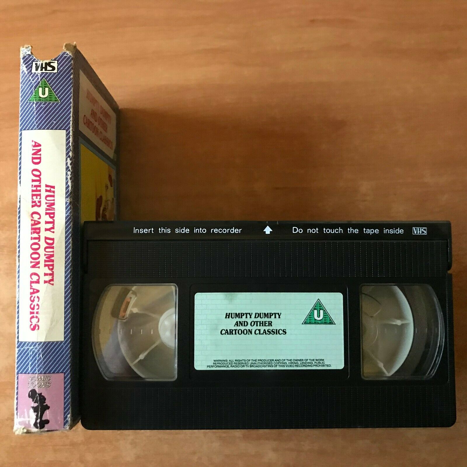 Humpty Dumpty (Cartoon Classics]:Peeping Penguins - Carton Box - Kids - Pal VHS-