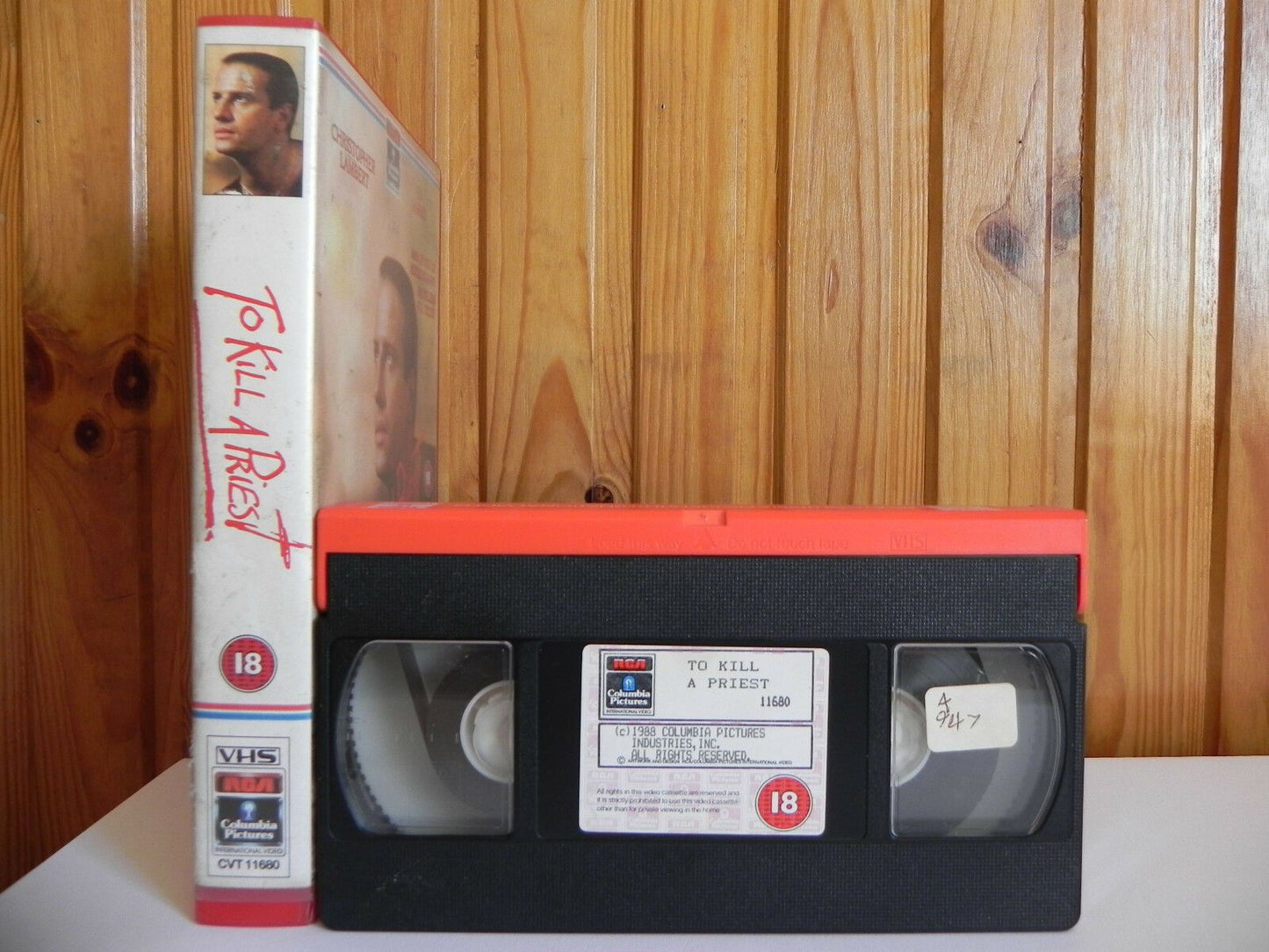 To Kill A Priest - Columbia - Drama - Christopher Lambert - Large Box - Pal VHS-