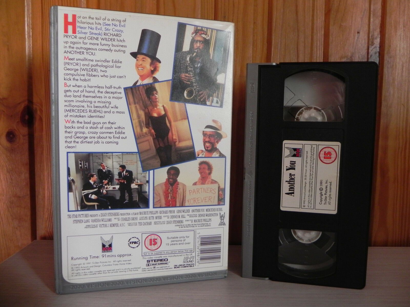 ANOTHER YOU - Big Box - 20/20 - Richard Prior - Gene Wilder - Super Comedy - VHS-