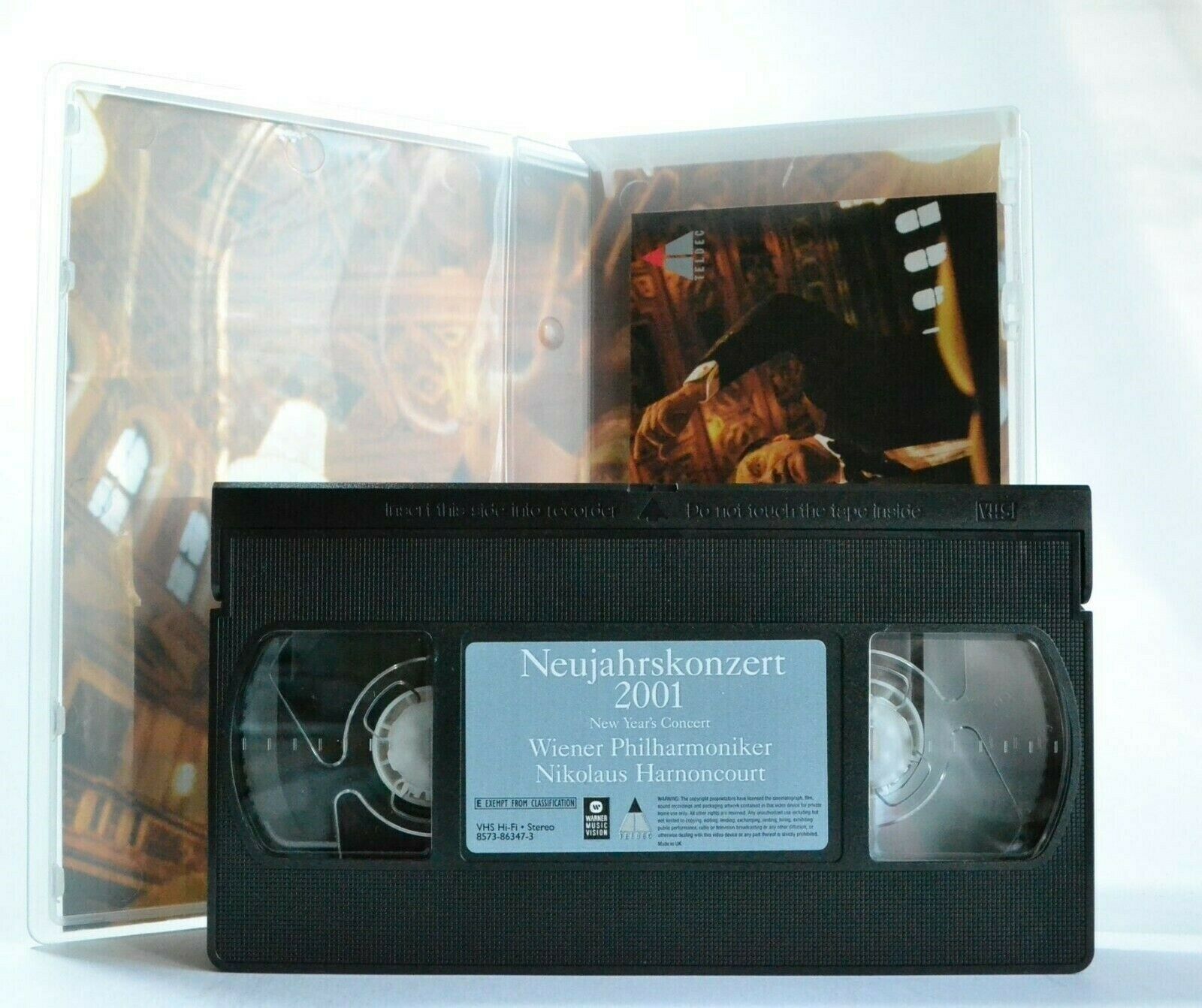 Neujahrskonzert 2001: New Year's Concert - Live Vienna - Classic Music - Pal VHS-