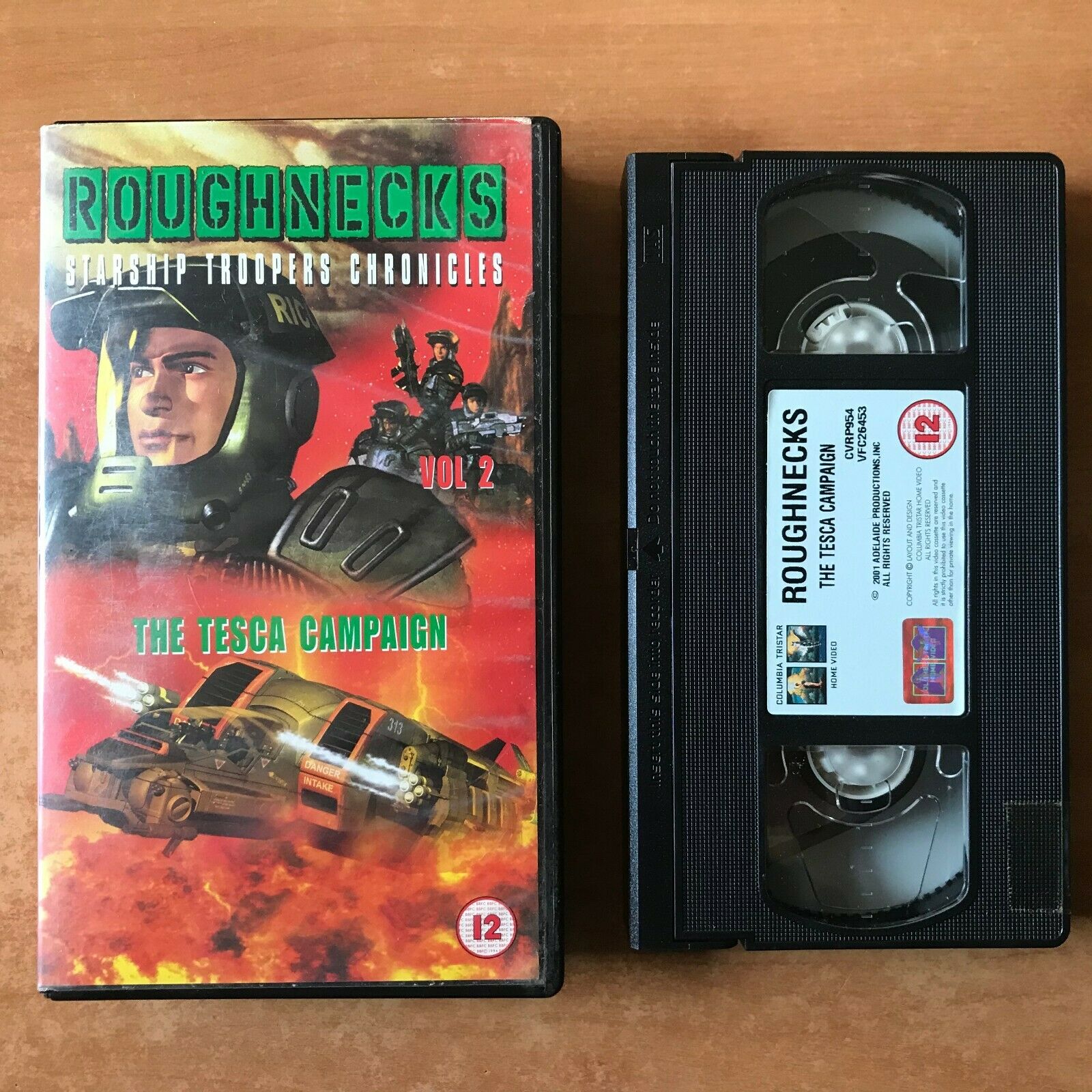Roughnecks (Vol. 2): The Tesca Campaign - Sci-Fi Adventure - Children's - VHS-