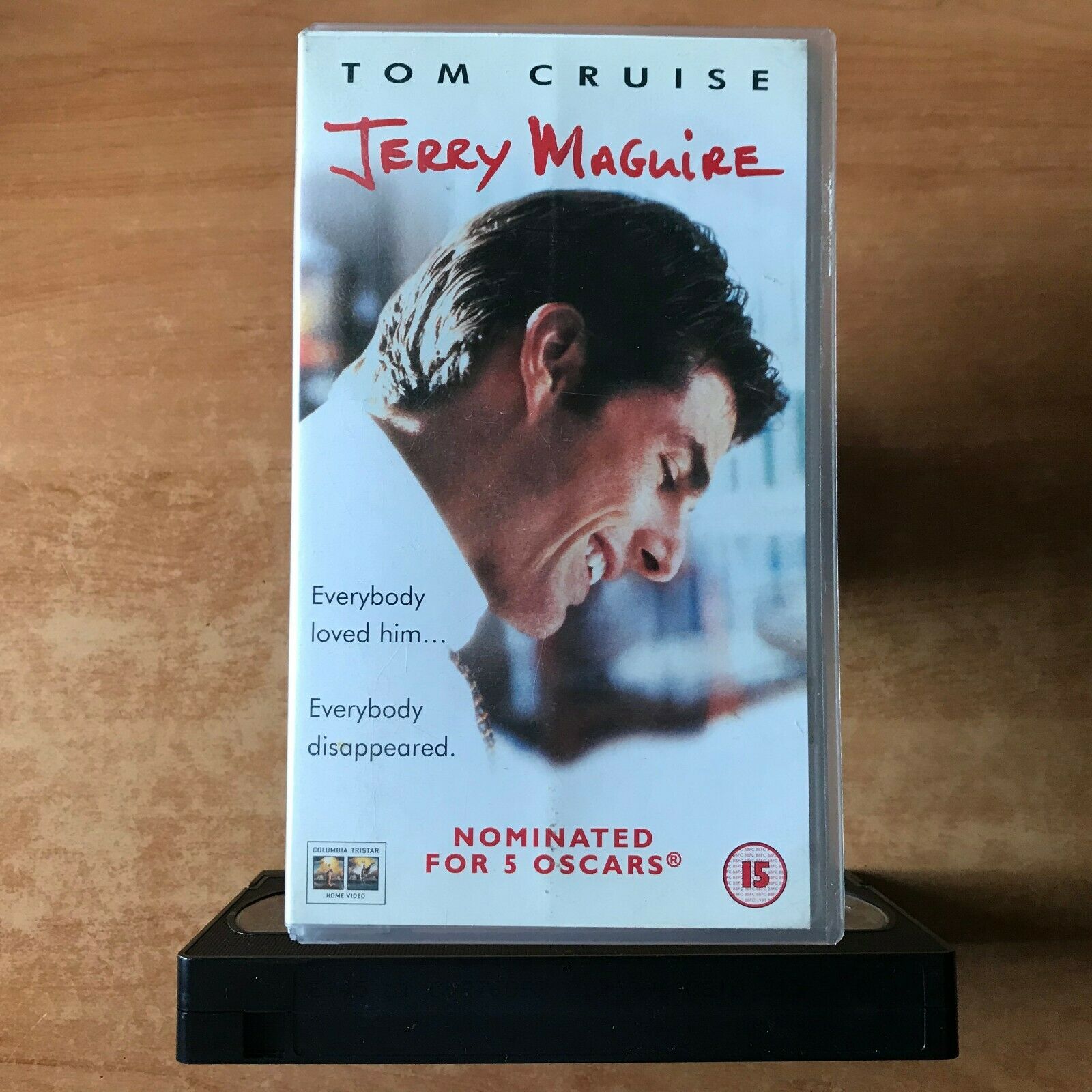 Jerry Maguire: Black Romance - Drama - Tom Cruise / Renee Zellweger - Pal VHS-