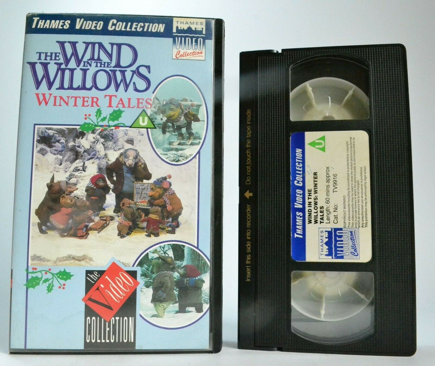 Wind In The Willows: Winter Tales; [Kenneth Grahame] Animated - Kids - Pal VHS-