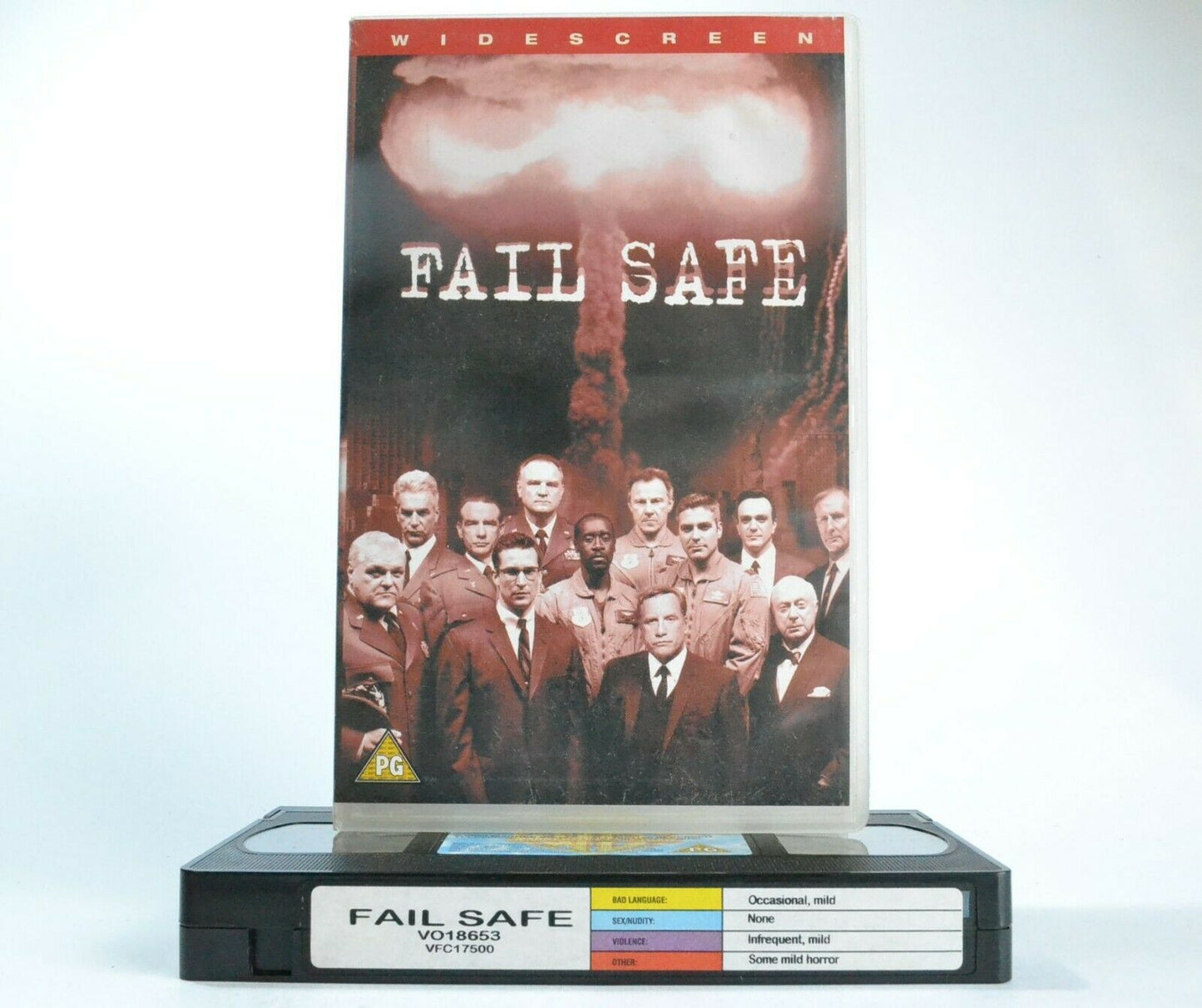 Fail Safe (2000): Cold War Thriller - Large Box - Widescreen - G.Clooney - VHS-