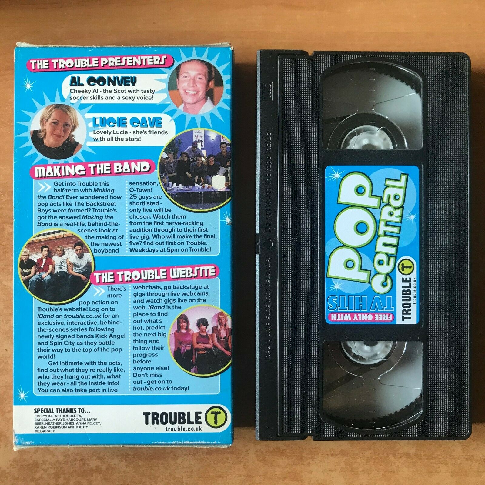 Pop Central; [TV Hits] Carton Box - Britney Spears - Westlife - Music - Pal VHS-