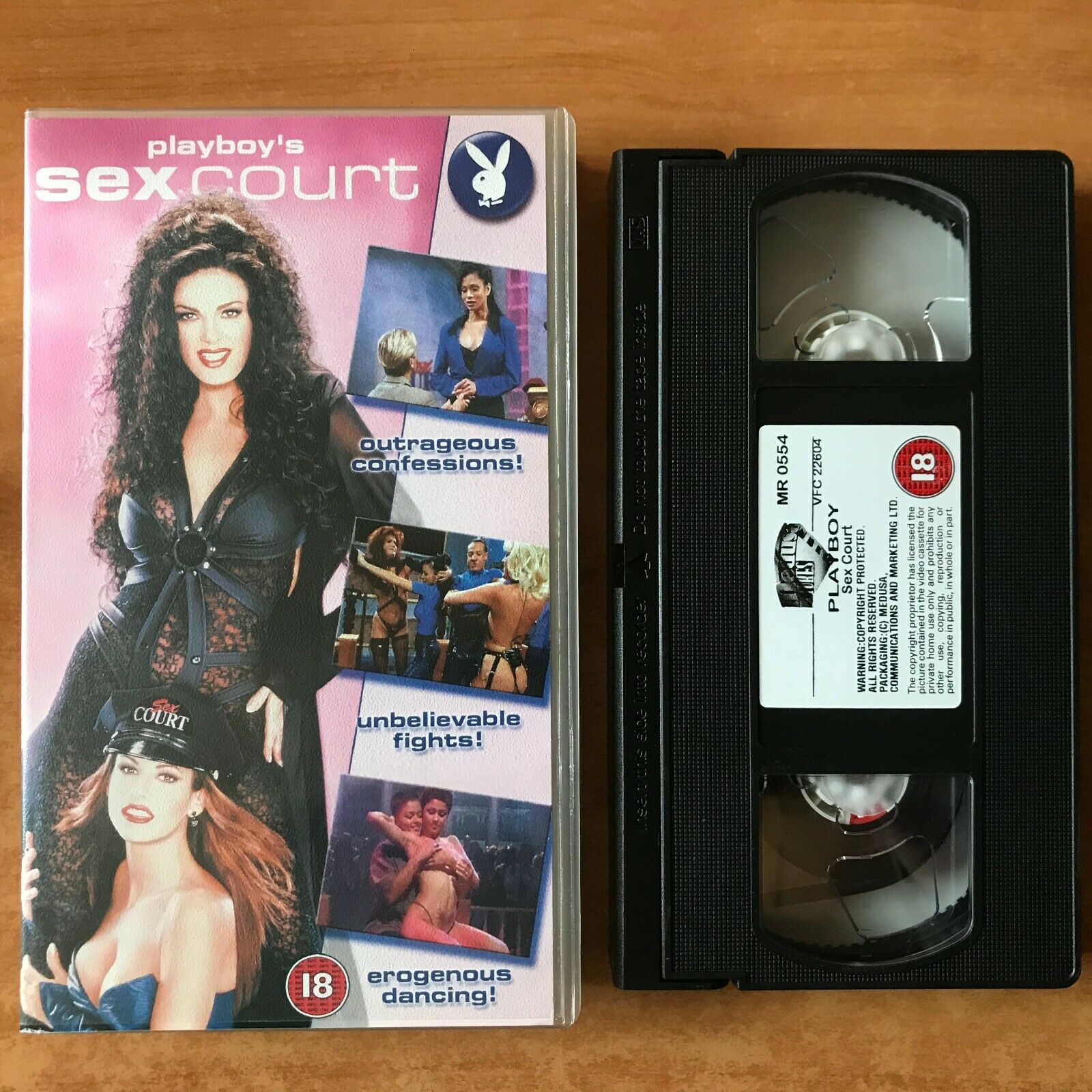 Sex Court; (Playboy): Julie Strain - TV Show - [Time: 55mins Approx] Pal VHS-