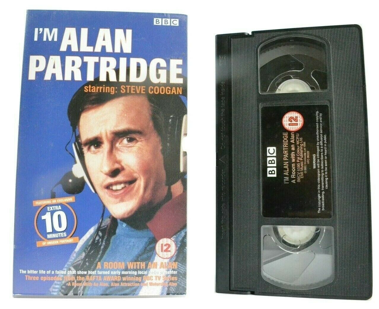 I'm Alan Partridge (Vol.1) - Comedy Series - Steve Coogan / Phil Cornwell - VHS-