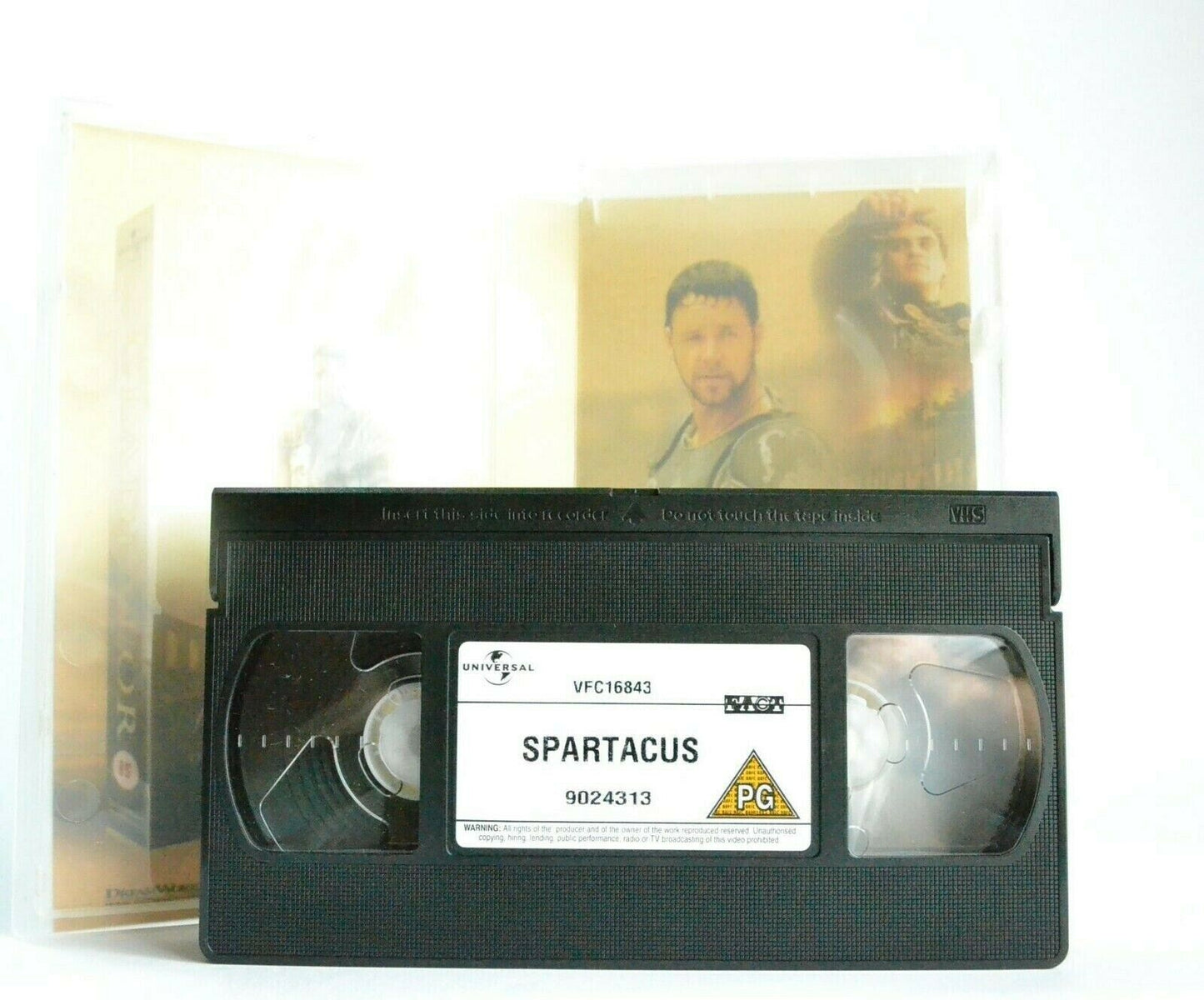 Spartacus: Uncut And Fully Restored - Stanley Kubrick Film - Kirk Douglas - VHS-