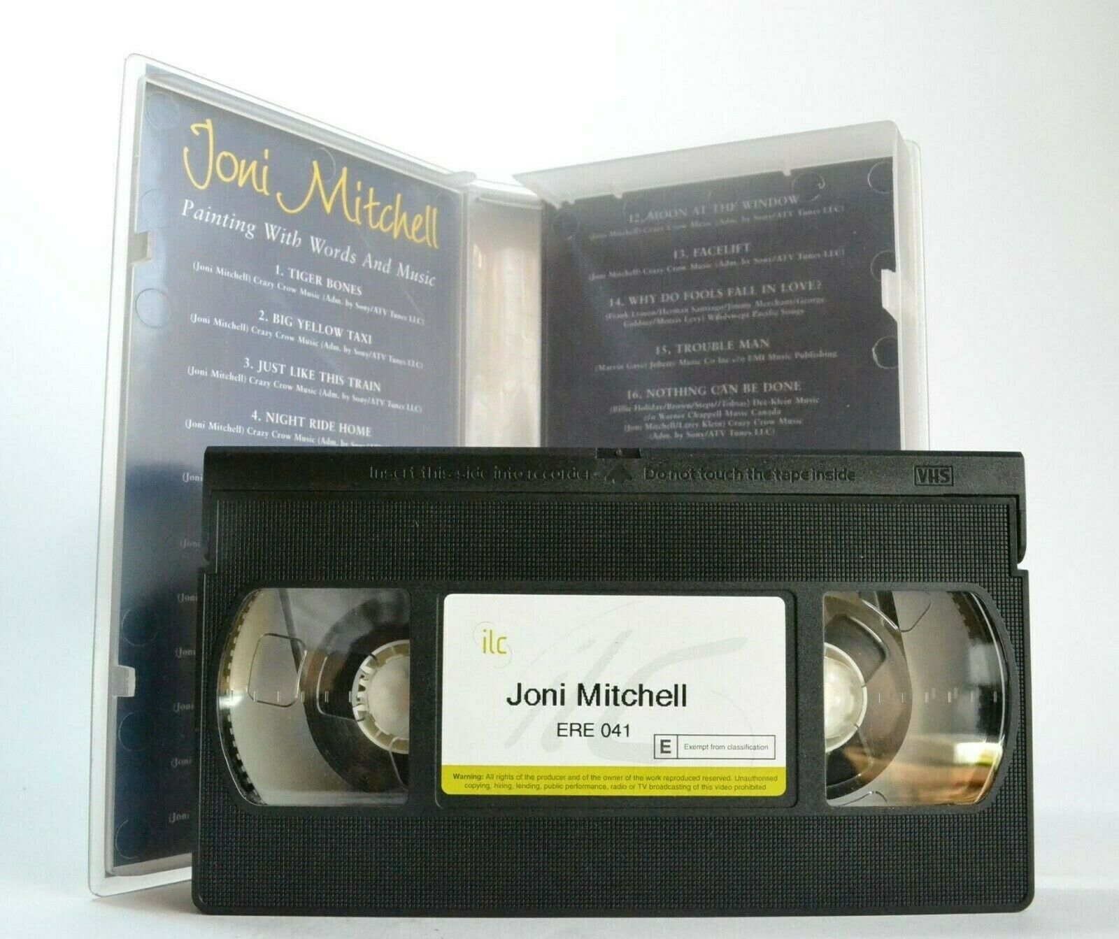 Joni Mitchell: Painting With Words And Music [Warner's Lot / L.A.] - Music - VHS-