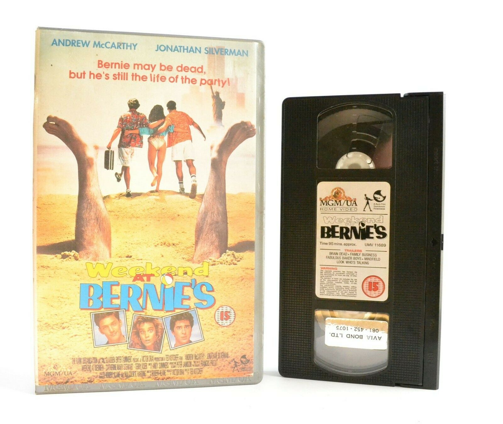 Weekend At Bernie's: Comedy Classic (1989) - Large Box - Hell Of A Party - VHS-