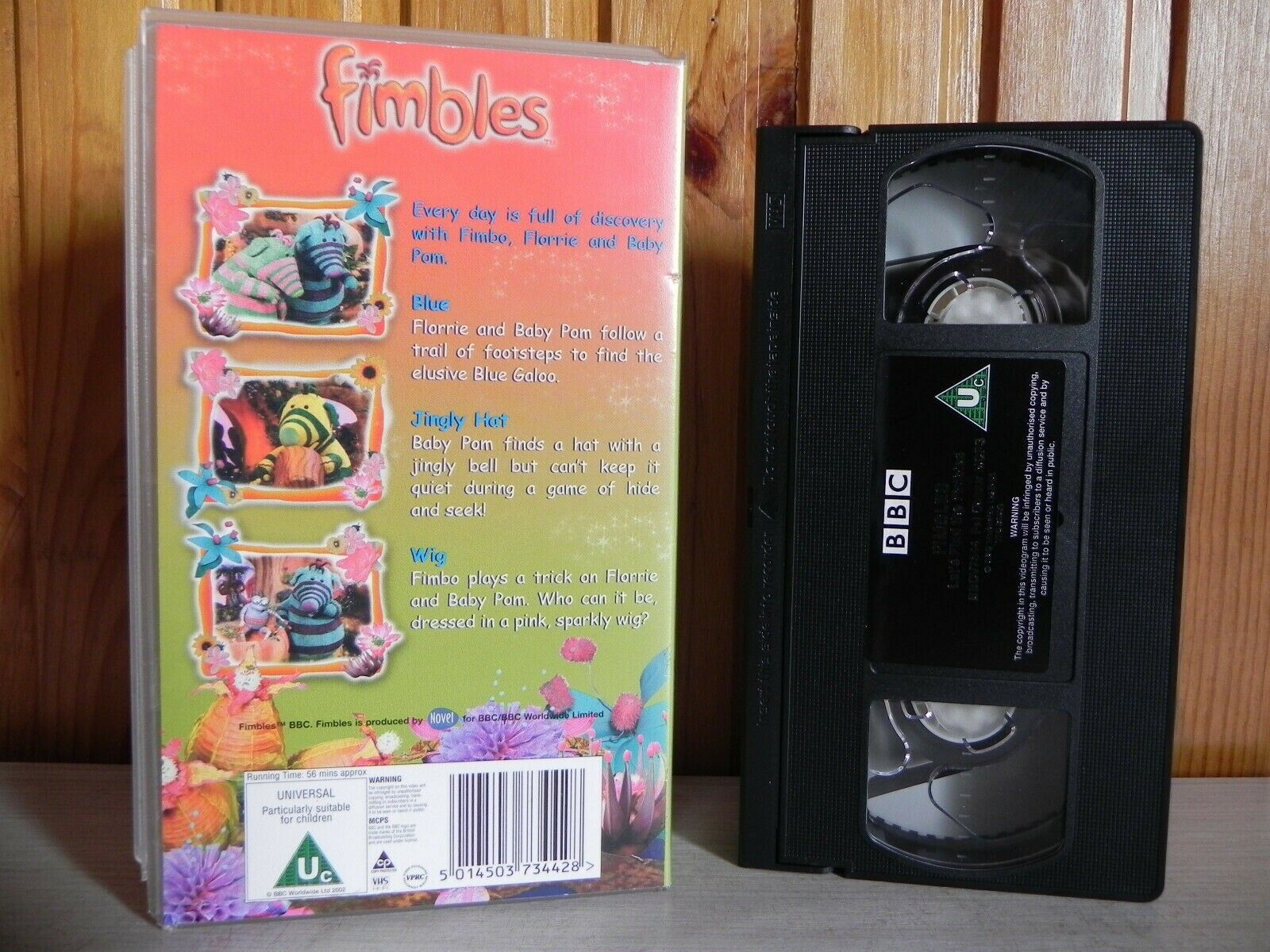 BBC: Let's Find The Fimbles - Education (Ragdoll) Children's Songs Action - VHS-
