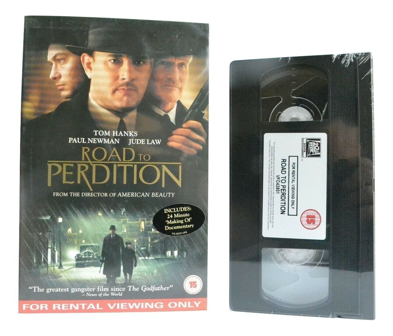 Road To Perdition: Brand New Sealed - Crime Action - Tom Hanks/Paul Newman - VHS-