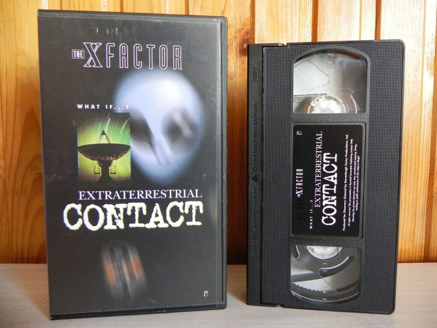 The X Factor - What If...? - Extraterrestrial Contact - Discovery Channel - VHS-
