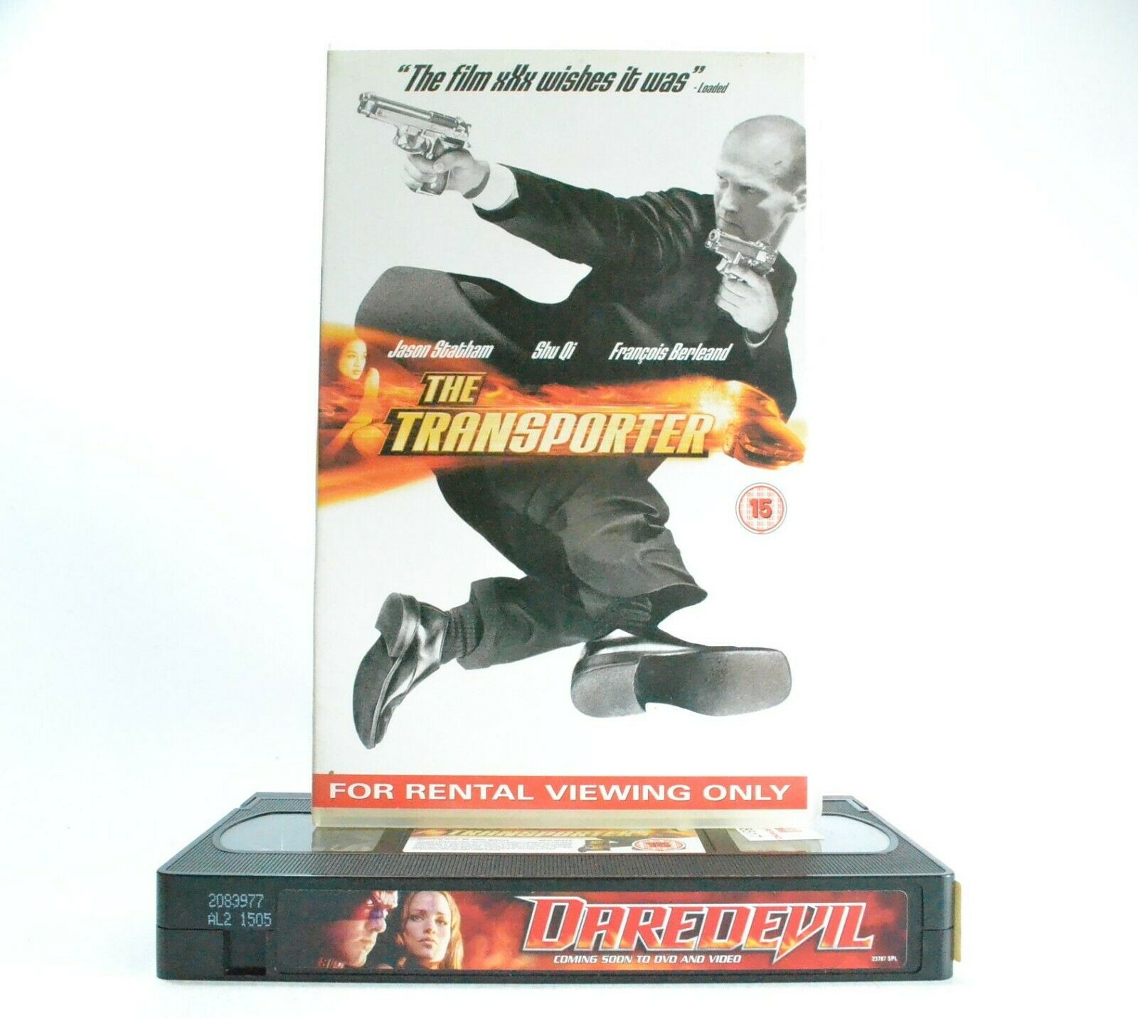 The Transporter: A C.Yuen Film (2002) - Action - Large Box - J.Statham - Pal VHS - Golden Class Movies LTD