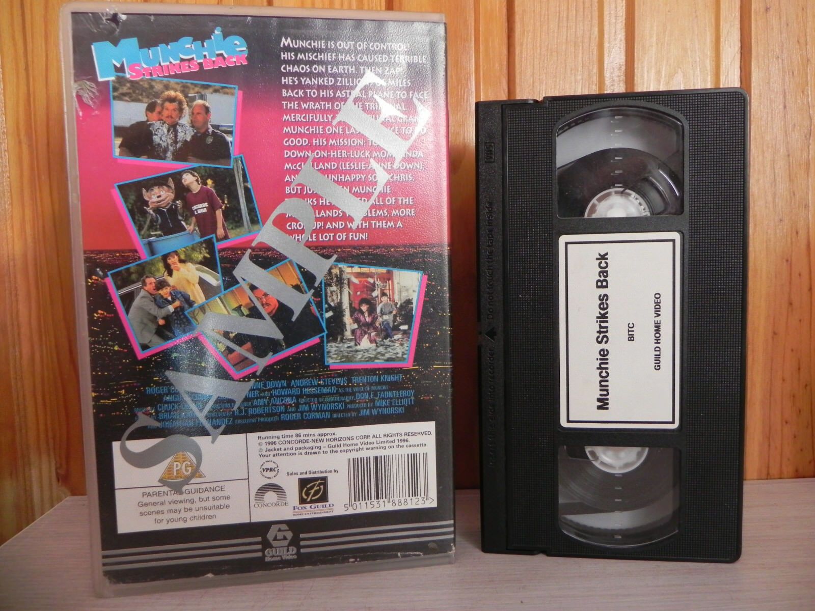 Munchie Strikes Back - Morning Stoner Movie - Sci-Fi Comedy - Sample Copy - VHS-