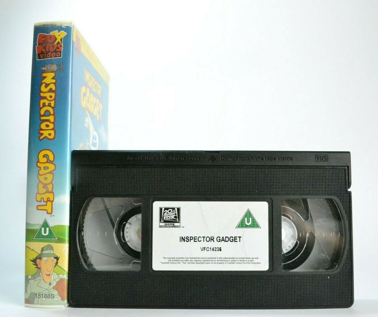 Inspector Gadget [Fox Kids]: 'Monster Lake' - Animated - Children's - Pal VHS-