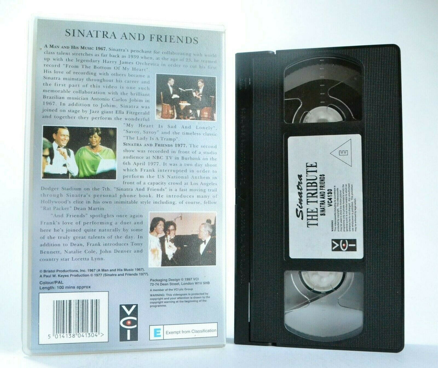 Frank Sinatra: The Tribute - Sinatra And Friends (1977) - Live Music - Pal VHS-