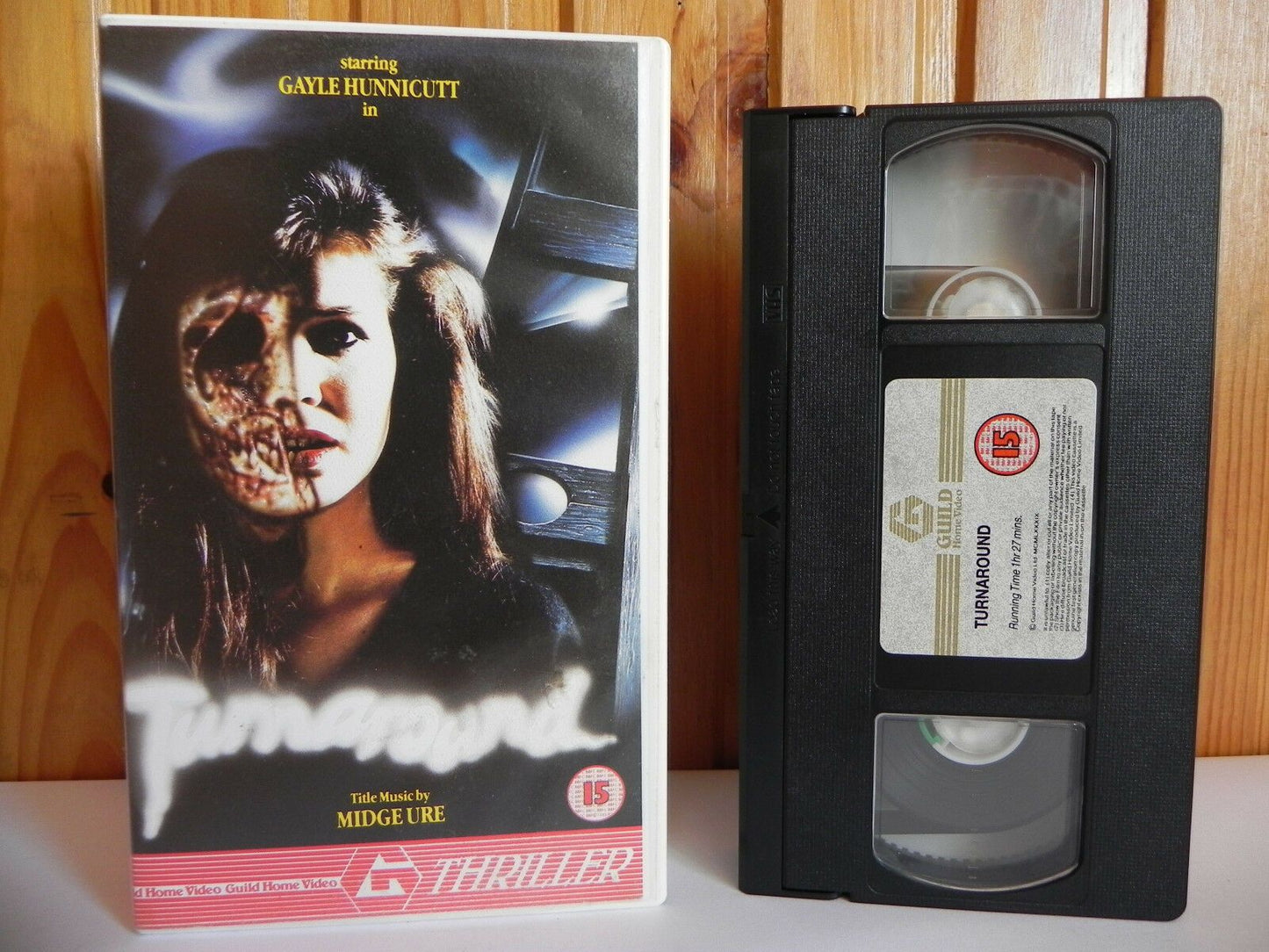 Turnaround - Guild Home - Thriller - Doug Mckeon - Tim Maier - Joanna Lee - VHS-